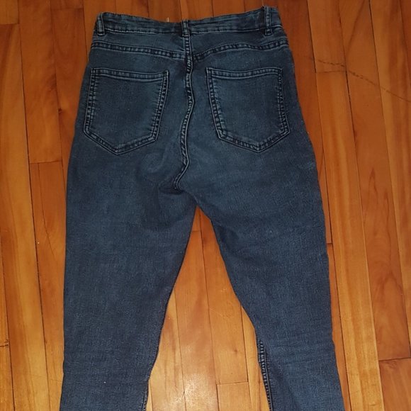 H&M, Size 4, blue jeans - Picture 2 of 4